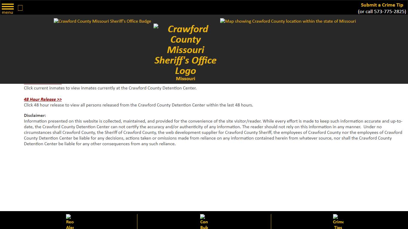 Roster Choose - Crawford County Sheriff MO